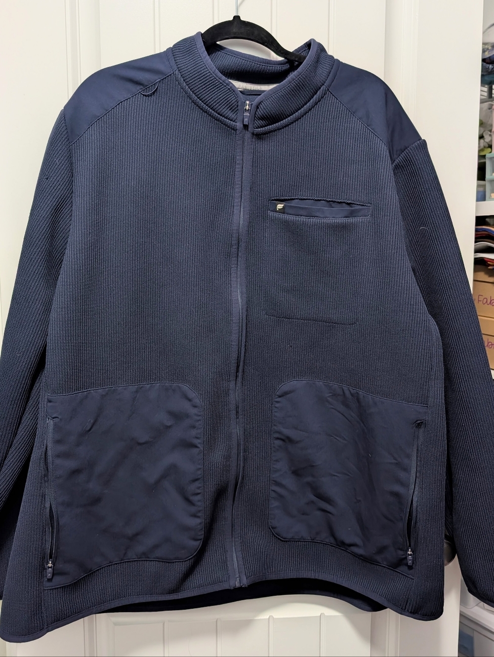 Fabletics Ace Knit Scrub Jacket 3X